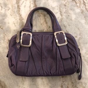 Cole Haan 3-section bag, purple